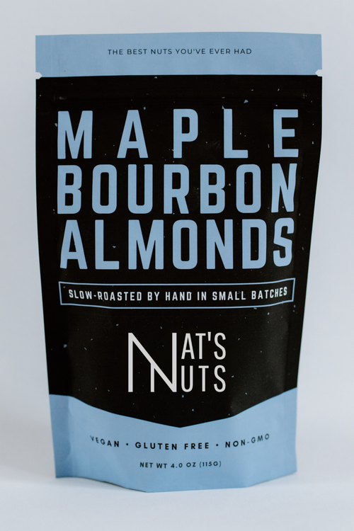 Maple Bourbon Almonds